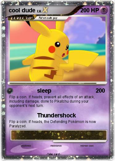 Pokemon cool dude
