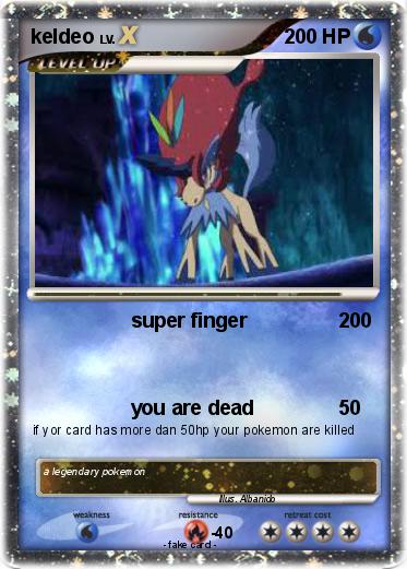 Pokemon keldeo