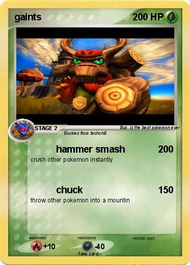 Pokemon gaints