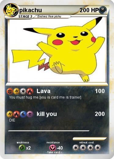 Pokemon pikachu