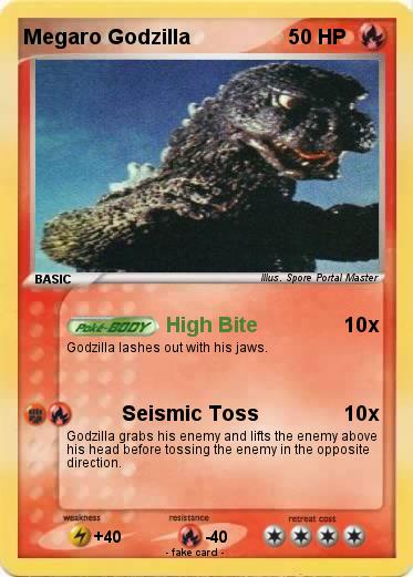 Pokemon Megaro Godzilla