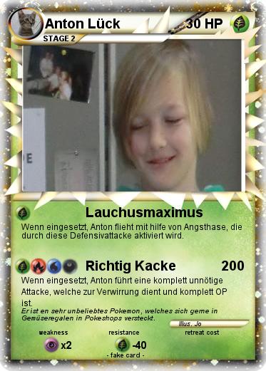 Pokemon Anton Lück