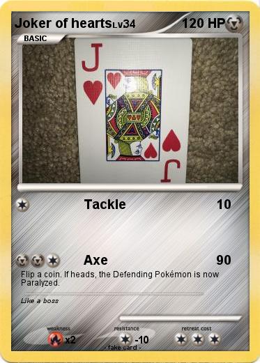 Pokemon Joker of hearts