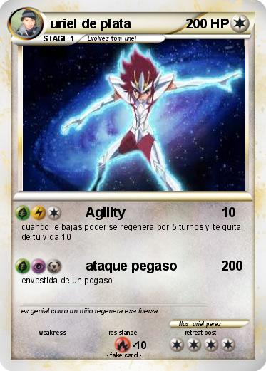 Pokemon uriel de plata