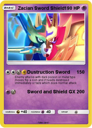 Pokemon Zacian Sword Shield