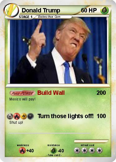 Pokemon Donald Trump