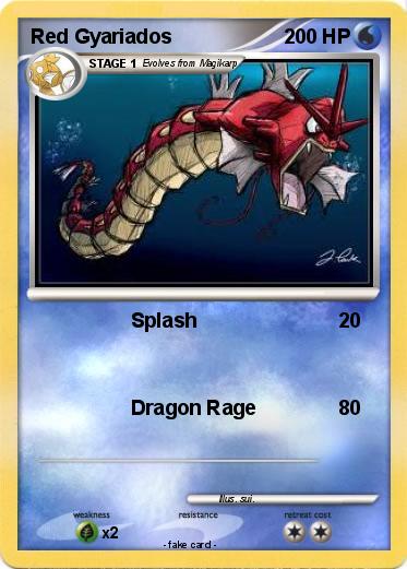 Pokemon Red Gyariados