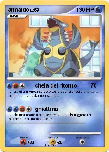 Pokemon armaldo