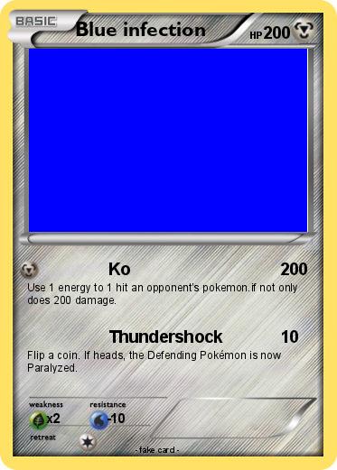 Pokemon Blue infection