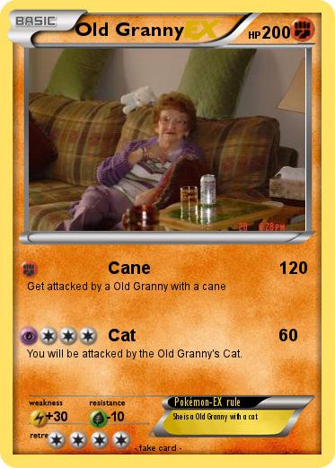 Pokemon Old Granny