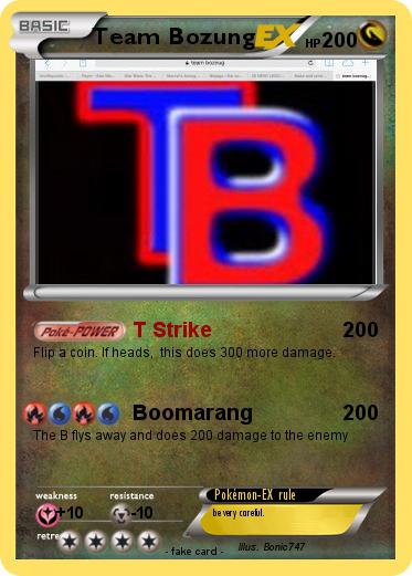 Pokemon Team Bozung