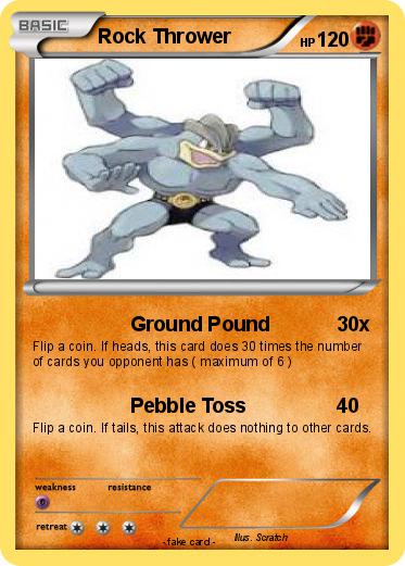 Pokemon Rock Thrower