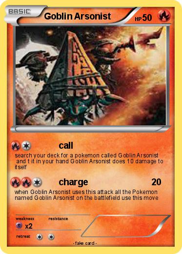 Pokemon Goblin Arsonist