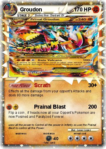 Pokemon Groudon