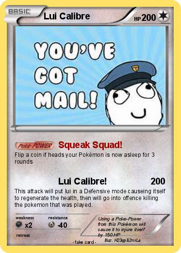 Pokemon Lui Calibre