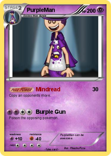Pokemon PurpleMan
