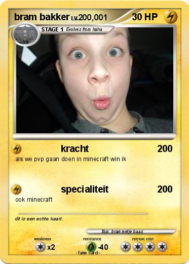 Pokemon bram bakker