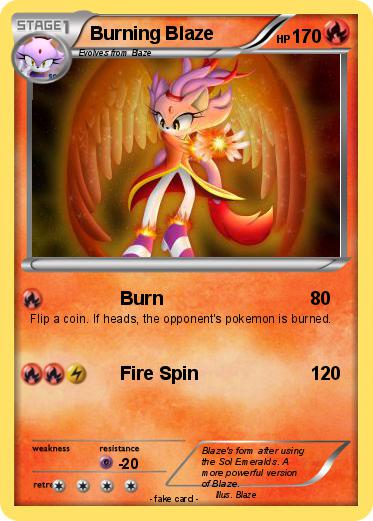 Pokemon Burning Blaze