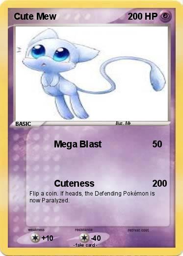 Pokemon Cute Mew