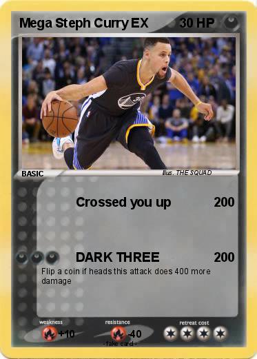 Pokemon Mega Steph Curry EX