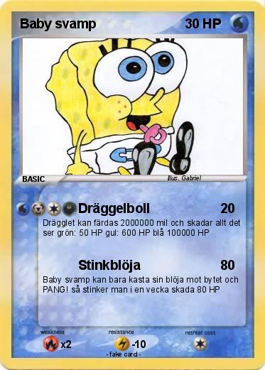 Pokemon Baby svamp
