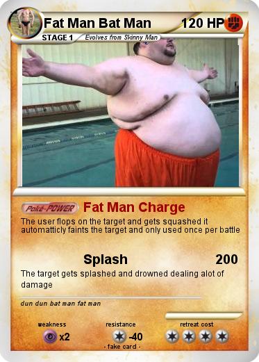 Pokemon Fat Man Bat Man