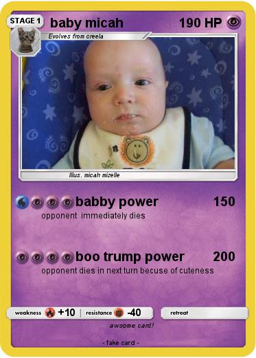 Pokemon baby micah