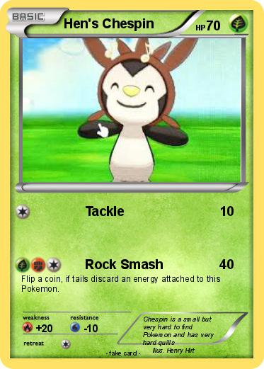 Pokemon Hen's Chespin