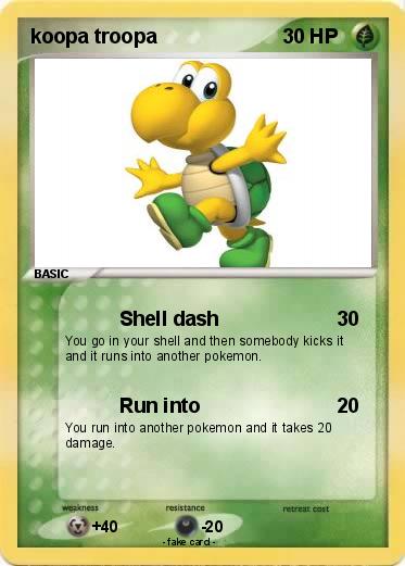 Pokemon koopa troopa