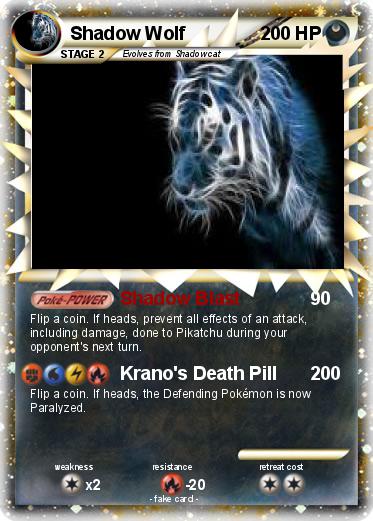 Pokemon Shadow Wolf