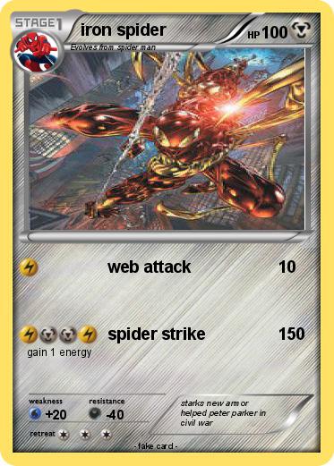 Pokemon iron spider