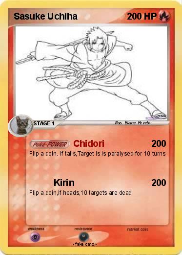 Pokemon Sasuke Uchiha