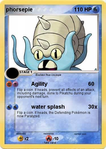 Pokemon phorsepie