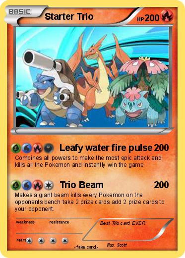 Pokemon Starter Trio
