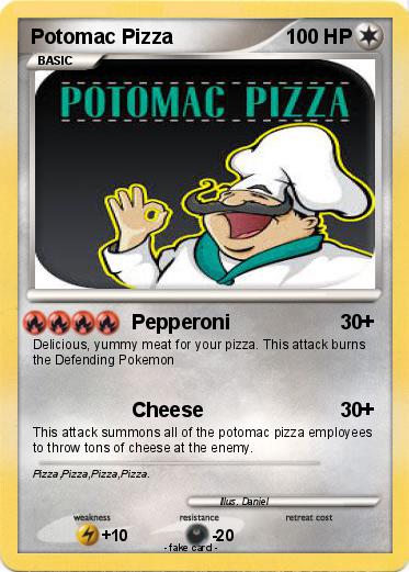 Pokemon Potomac Pizza