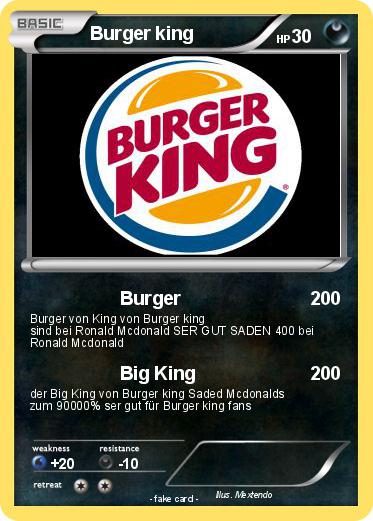 Pokemon Burger king