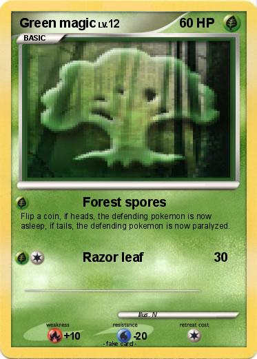 Pokemon Green magic