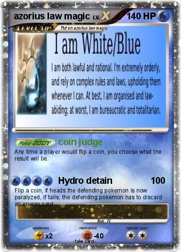 Pokemon azorius law magic