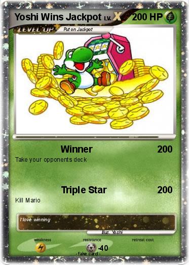 Pokemon Yoshi Wins Jackpot