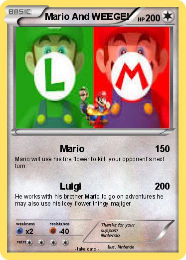 Pokemon Mario And WEEGE!
