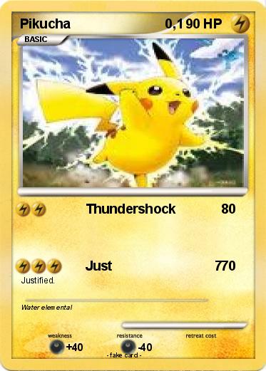 Pokemon Pikucha                          0,1