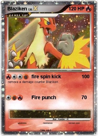 Pokemon Blaziken