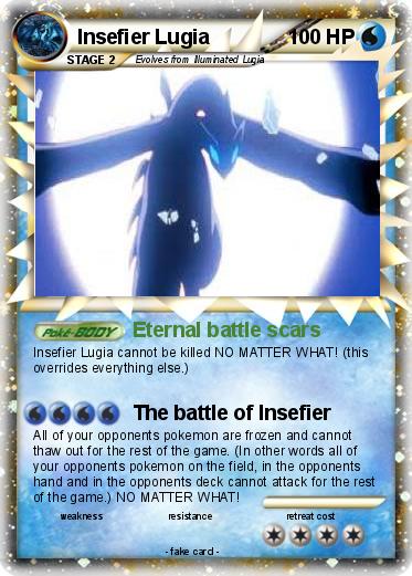 Pokemon Insefier Lugia