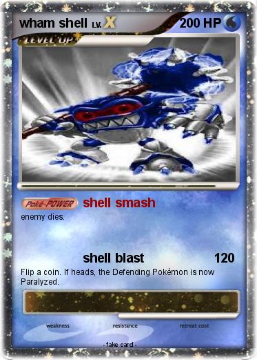 Pokemon wham shell
