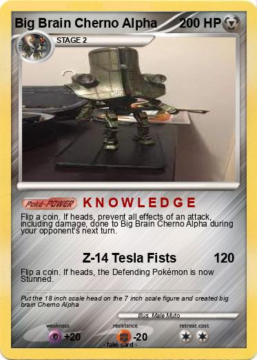 Pokemon Big Brain Cherno Alpha