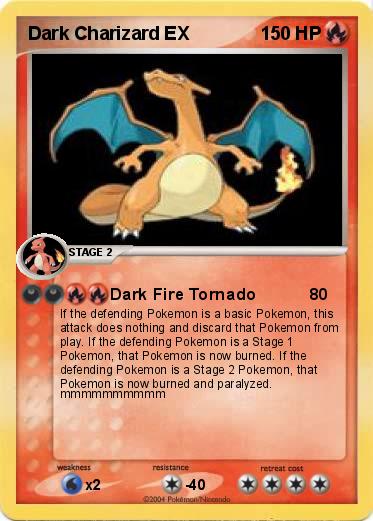 Pokemon Dark Charizard EX