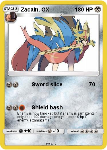 Pokemon Zacain. GX