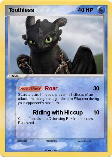 Pokemon Toothless
