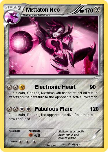 Pokemon Mettaton Neo