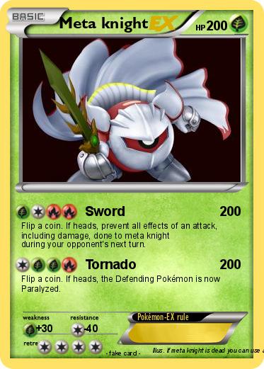 Pokemon Meta knight